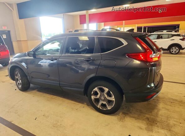 7FARW2H84JE081667 2018 HONDA CR-V Blue Հետևի ձախ