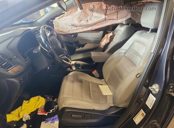 7FARW2H84JE081667 2018 HONDA CR-V Blue Սալոնի դիմացի տեսք