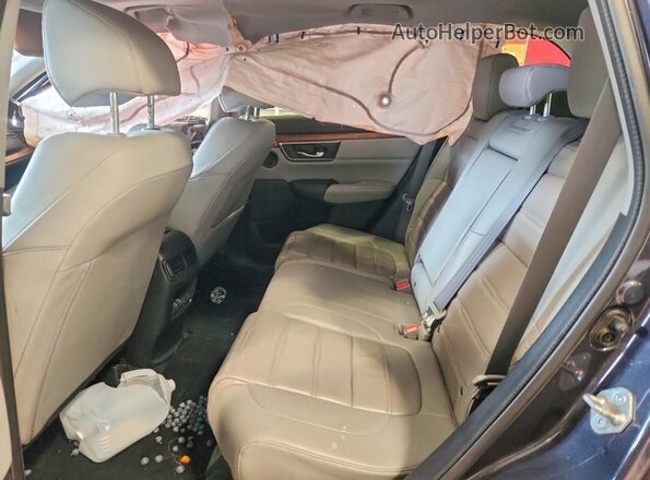 7FARW2H84JE081667 2018 HONDA CR-V Blue Սալոնի հետևի տեսք