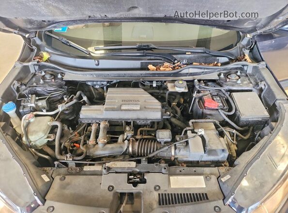 7FARW2H84JE081667 2018 HONDA CR-V Blue Շարժիչի բաժամունքի տեսք
