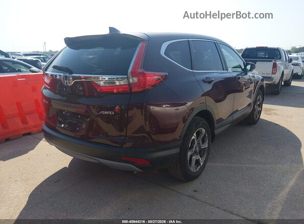7FARW2H84JE096847 2018 HONDA CR-V Burgundy უკანა მარჯვენა