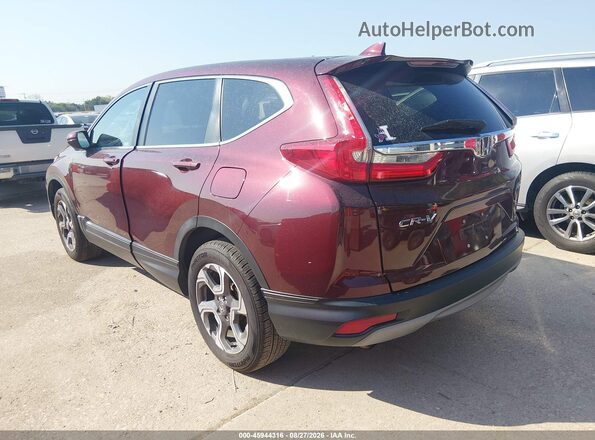 7FARW2H84JE096847 2018 HONDA CR-V Burgundy უკანა მარცხენა