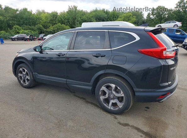 7FARW2H85JE017590 2018 HONDA CR-V Black Դիմացի տեսք