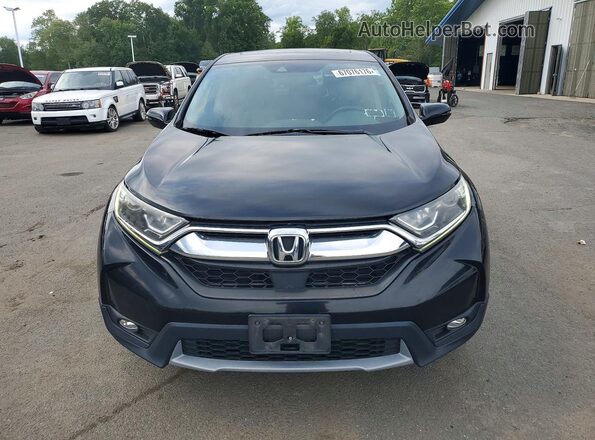 7FARW2H85JE017590 2018 HONDA CR-V Black VIN կոդի պիտակի տեսք