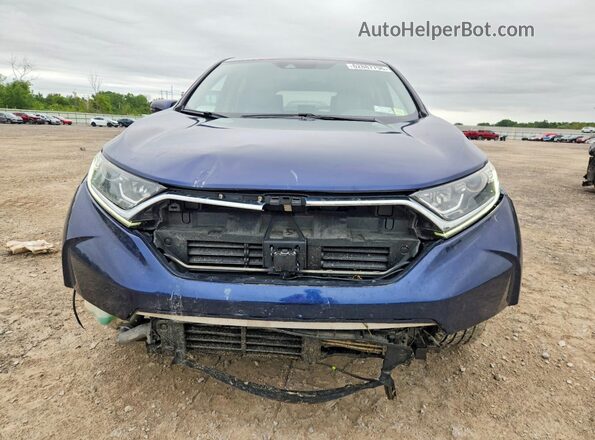 7FARW2H85JE080107 2018 HONDA CR-V Blue Front view