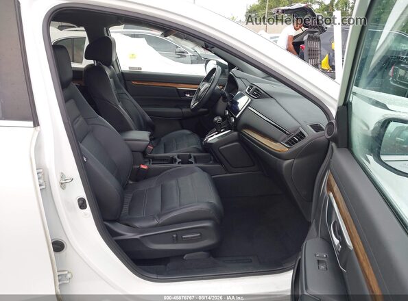 7FARW2H85KE021124 2019 HONDA CR-V White Vista interior delantera