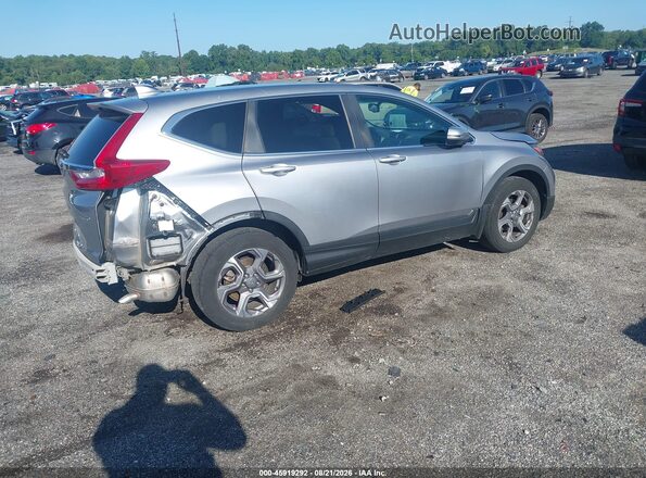 7FARW2H85KE026713 2019 HONDA CR-V Silver Trasero derecho