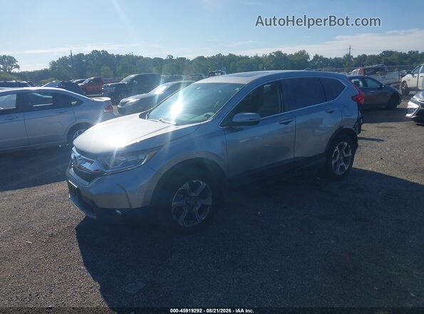 7FARW2H85KE026713 2019 HONDA CR-V Silver Vista tres cuartos delantera izquierda