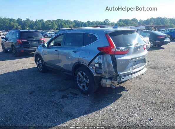7FARW2H85KE026713 2019 HONDA CR-V Silver Trasero izquierdo