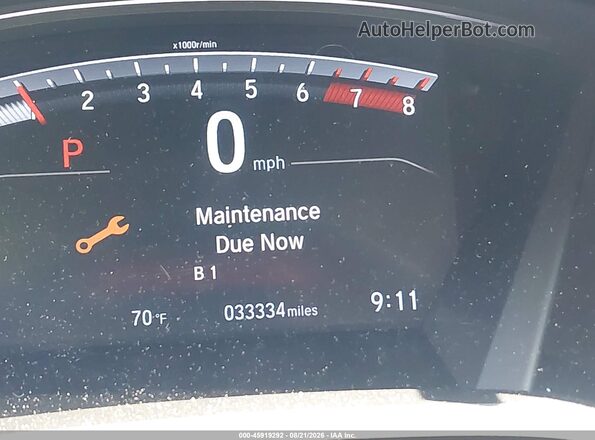 7FARW2H85KE026713 2019 HONDA CR-V Silver 