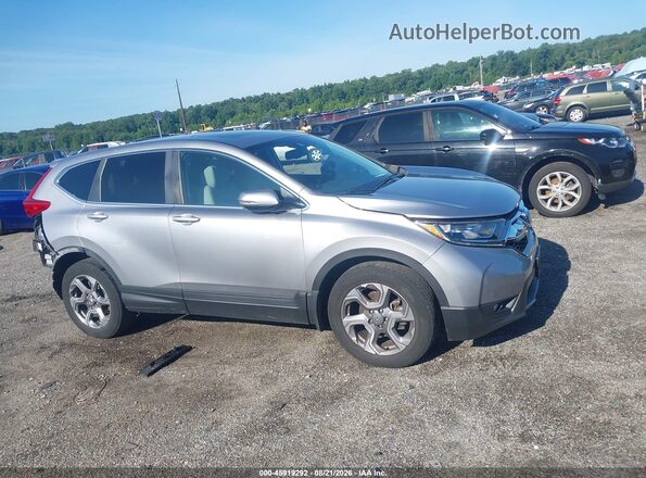 7FARW2H85KE026713 2019 HONDA CR-V Silver Vista interior trasera
