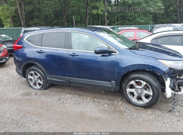 7FARW2H85KE043351 2019 HONDA CR-V Blue Vista interior trasera
