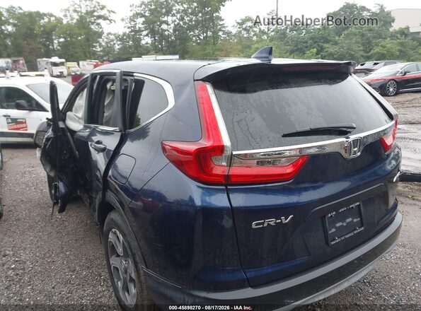 7FARW2H85KE043351 2019 HONDA CR-V Blue Trasero izquierdo
