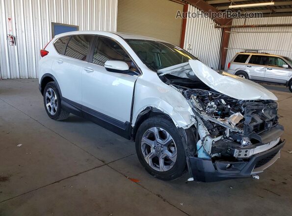 7FARW2H85KE057587 2019 HONDA CR-V White Przód prawy