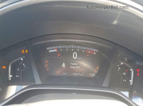 7FARW2H85ME036631 2021 HONDA CR-V Gray Vista del cuadro de instrumentos