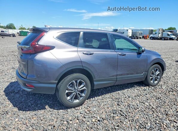 7FARW2H85ME036631 2021 HONDA CR-V Gray Trasero derecho