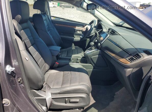 7FARW2H85ME036631 2021 HONDA CR-V Gray Vista interior delantera