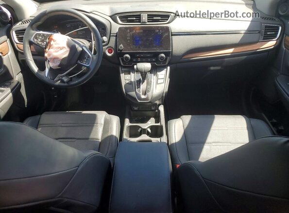 7FARW2H85ME036631 2021 HONDA CR-V Gray Vista del salpicadero