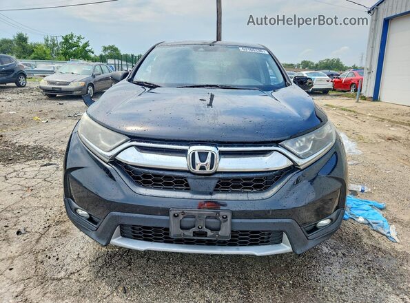7FARW2H87JE014058 2018 HONDA CR-V Black წინა ხედი