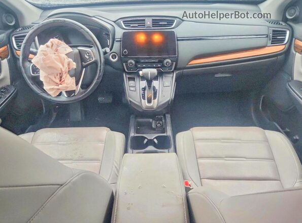 7FARW2H87JE085177 2018 HONDA CR-V Charcoal Вид панелі приладів