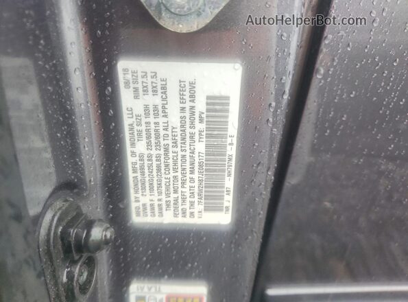 7FARW2H87JE085177 2018 HONDA CR-V Charcoal Вид підкапотного простору