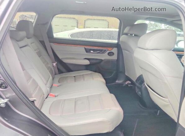 7FARW2H87JE085177 2018 HONDA CR-V Charcoal Вид задніх сидінь