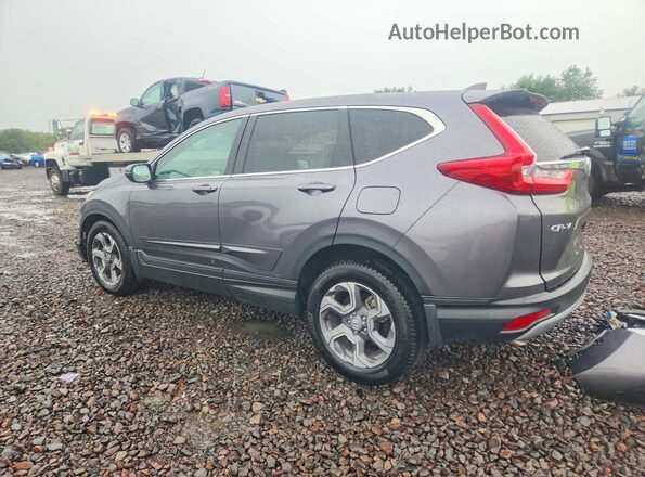 7FARW2H87JE085177 2018 HONDA CR-V Charcoal Задня ліва чверть