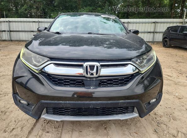 7FARW2H88JE009791 2018 HONDA CR-V Black Դիմացի տեսք