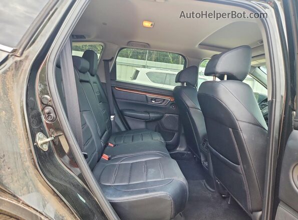 7FARW2H88JE009791 2018 HONDA CR-V Black Սալոնի հետևի տեսք