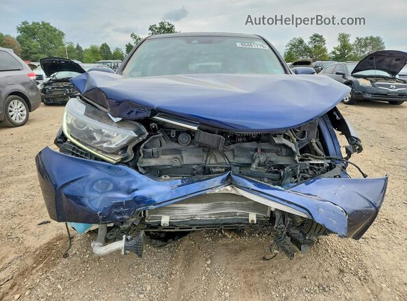 7FARW2H88KE015379 2019 HONDA CR-V Blue Front view