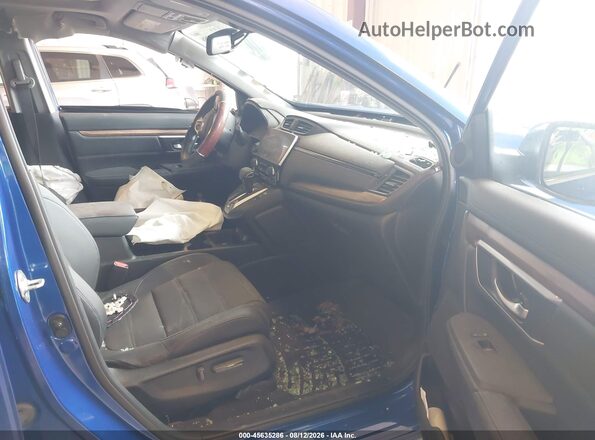 7FARW2H88ME001579 2021 HONDA CR-V Blue Вид салону спереду