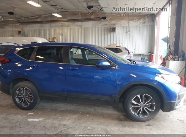 7FARW2H88ME001579 2021 HONDA CR-V Blue Вид задньої частини салону