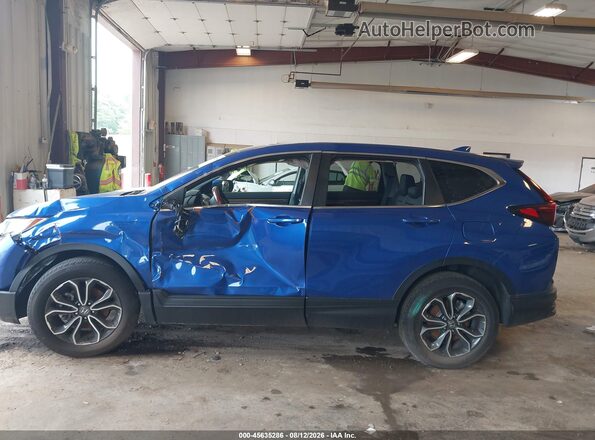 7FARW2H88ME001579 2021 HONDA CR-V Blue Панорамний вид салону 360°