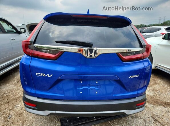 7FARW2H88ME014638 2021 HONDA CR-V Синий Вид сзади