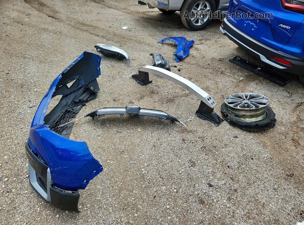 7FARW2H88ME014638 2021 HONDA CR-V Синий Вид подкапотного пространства