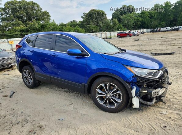 7FARW2H88NE013846 2022 HONDA CR-V Blue წინა მარჯვენა
