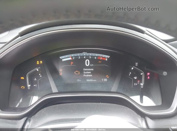7FARW2H89JE010755 2018 HONDA CR-V Gray Widok tylnych siedzeń