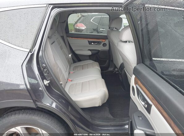 7FARW2H89JE010755 2018 HONDA CR-V Gray Widok naklejki z numerem VIN