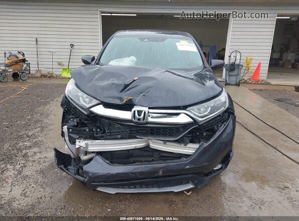 7FARW2H89JE010755 2018 HONDA CR-V Gray Widok zestawu wskaźników