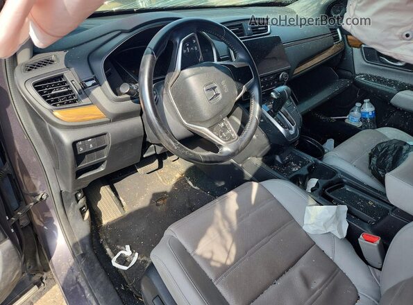 7FARW2H89JE032495 2018 HONDA CR Burgundy Widok deski rozdzielczej