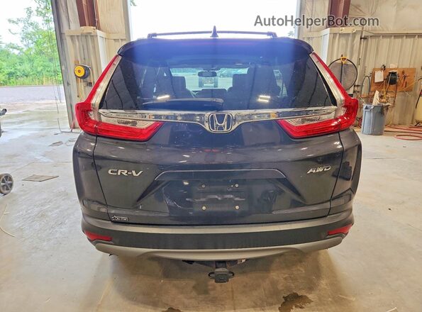 7FARW2H89KE002026 2019 HONDA CR-V Gray Вид ззаду