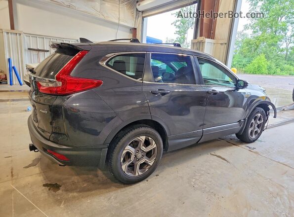 7FARW2H89KE002026 2019 HONDA CR-V Gray Задня права чверть