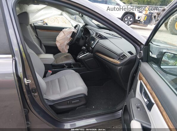 7FARW2H89LE012671 2020 HONDA CR-V Gray წინა სალონის ხედი