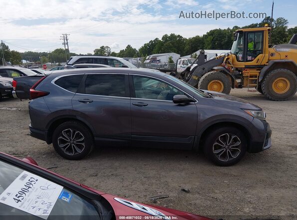 7FARW2H89LE012671 2020 HONDA CR-V Gray უკანა სალონის ხედი