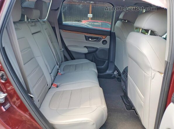 7FARW2H8XJE014832 2018 HONDA CR-V Burgundy Вид задньої частини салону