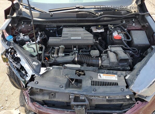 7FARW2H8XJE014832 2018 HONDA CR-V Burgundy Вид підкапотного простору