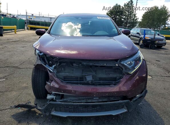 7FARW2H8XJE014832 2018 HONDA CR-V Burgundy Вид спереду