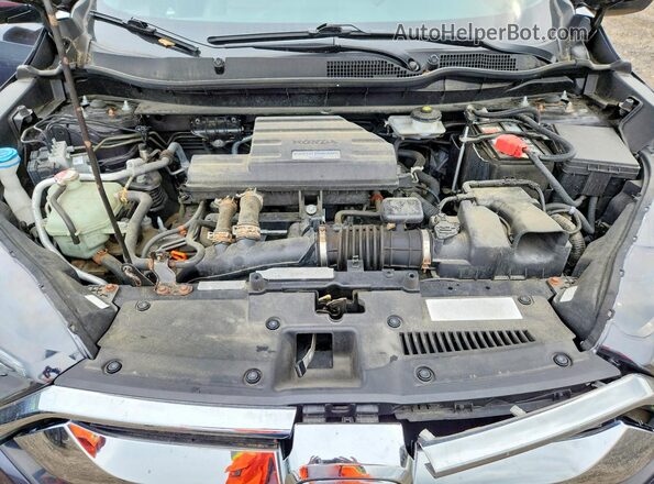 7FARW2H8XJE048446 2018 HONDA CR-V Charcoal Շարժիչի բաժամունքի տեսք