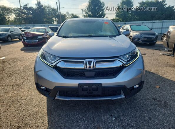 7FARW2H8XJE057566 2018 HONDA CR-V Silver Vista interior de 360 grados