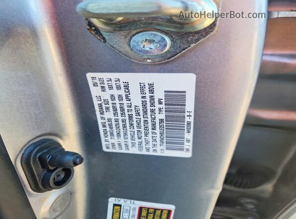 7FARW2H8XJE057566 2018 HONDA CR-V Silver Vista de la etiqueta del VIN
